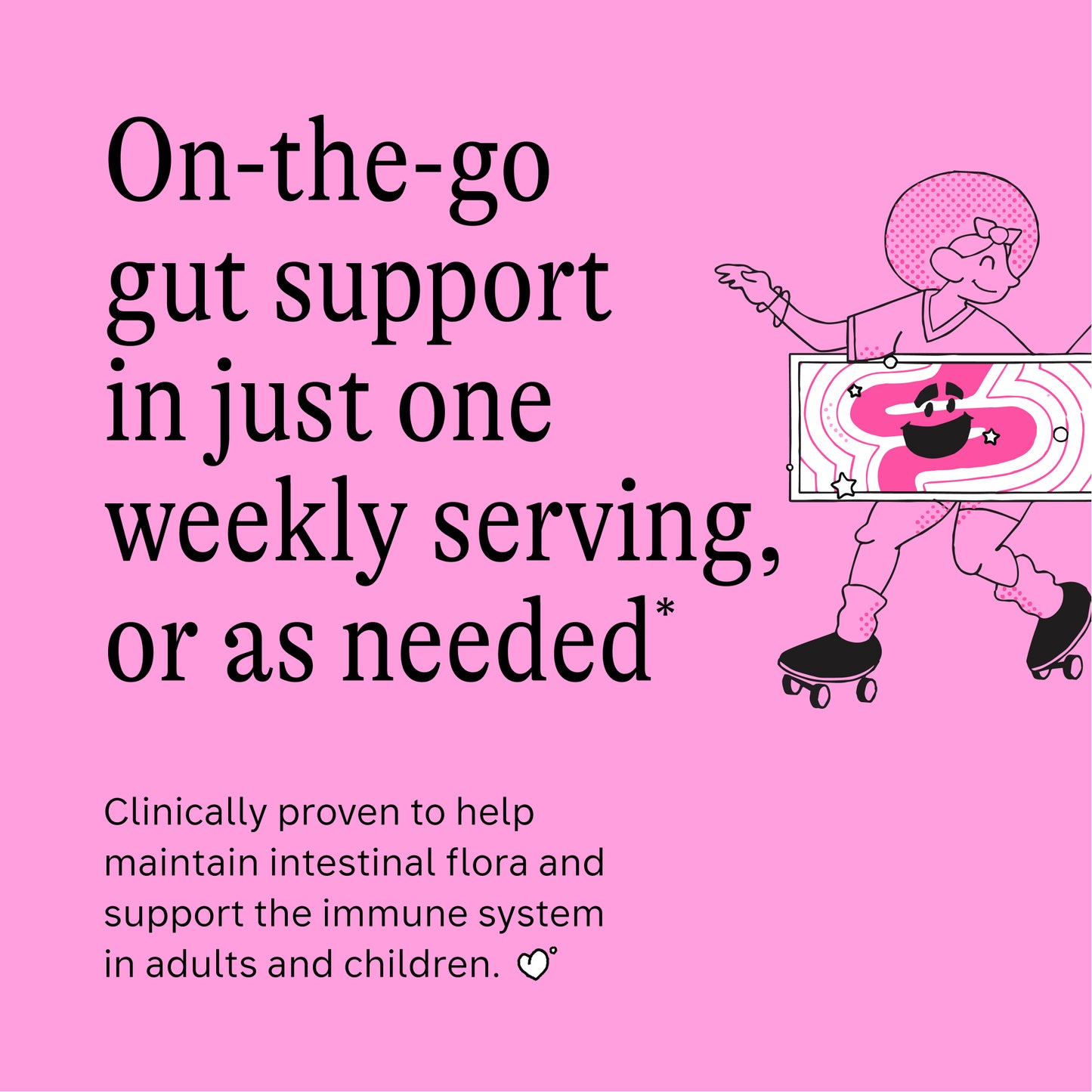 Florax - Liquid Probiotic - Raspberry Flavor - On-the-go Gut Support for Women, Men, and Children - 5 Vials